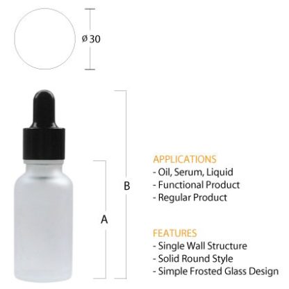 G01 Dropper Bottle (Unpolished Glass)