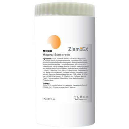 MIS60 Mineral Sunscreen SPF60