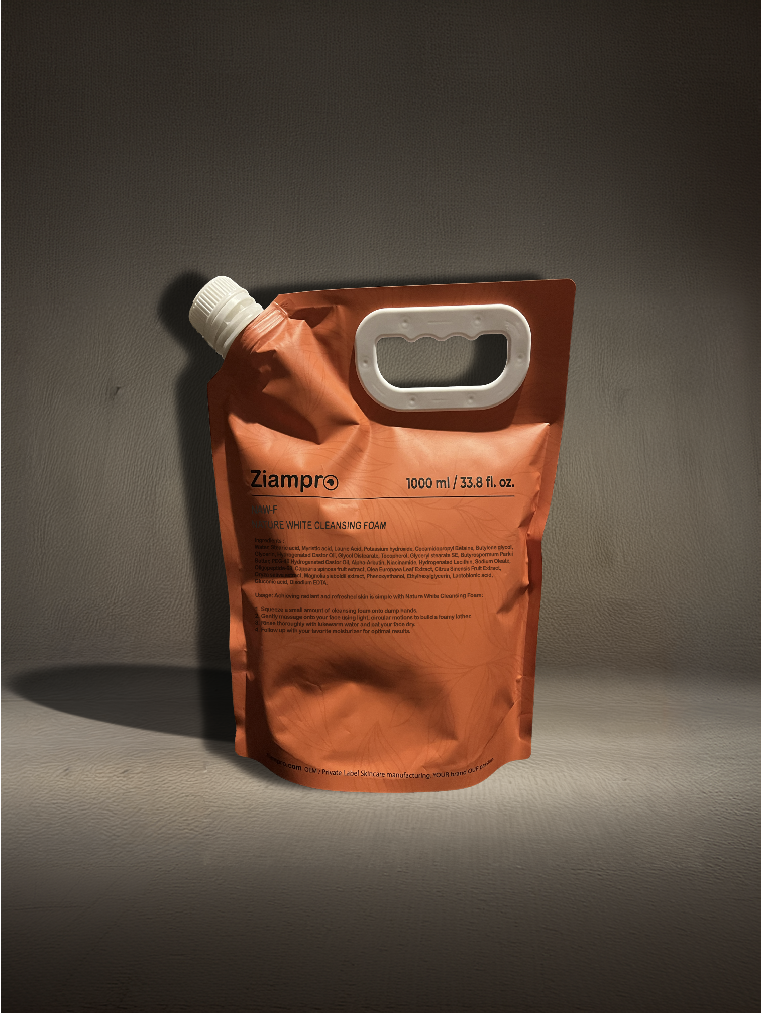 NATURE WHITE CLEANSING FOAM